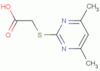 2-[(4,6-Dimethyl-2-pyrimidinyl)thio]acetic acid