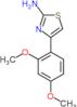 4-(2,4-dimethoxyphenyl)-1,3-thiazol-2-amine