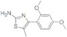 4-(2,4-dimethoxyphenyl)-5-methyl-1,3-thiazol-2-amine