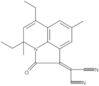 2-(4,6-Diethyl-4,8-dimethyl-2-oxo-4H-pyrrolo[3,2,1-ij]quinolin-1(2H)-ylidene)propanedinitrile