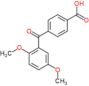 4-(2,5-dimethoxybenzoyl)benzoic acid