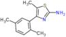 4-(2,5-dimethylphenyl)-5-methyl-1,3-thiazol-2-amine