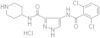 N-(4-Piperidinyl)-4-(2,6-dichlorobenzoylamino)-1H-pyrazole-3-carboxamide hydrochloride
