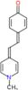 4-[(1-Methyl-4(1H)-pyridinylidene)ethylidene]-2,5-cyclohexadien-1-one