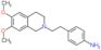 4-[2-(6,7-dimethoxy-3,4-dihydroisoquinolin-2(1H)-yl)ethyl]aniline