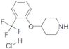 4-(2-(trifluoromethyl)phenoxy)piperidine hydrochloride