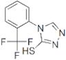 4-[2-(trifluoromethyl)phenyl]-4H-1,2,4-triazole-3-thiol