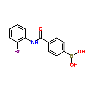 B-[4-[[(2-Bromophenyl)amino]carbonyl]phenyl]boronic acid