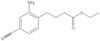 Ethyl 2-amino-4-cyanobenzenebutanoate