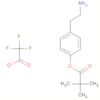 Propanoic acid, 2,2-dimethyl-, 4-(2-aminoethyl)phenyl ester,trifluoroacetate (salt)