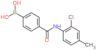 [4-[(2-chloro-4-methyl-phenyl)carbamoyl]phenyl]boronic acid