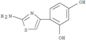 1,3-Benzenediol,4-(2-amino-4-thiazolyl)-