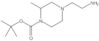 1,1-Dimethylethyl 4-(2-aminoethyl)-2-methyl-1-piperazinecarboxylate