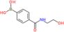 [4-(2-hydroxyethylcarbamoyl)phenyl]boronic acid