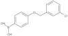 B-[4-[(3-Chlorophenyl)methoxy]phenyl]boronic acid