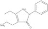 4-(2-Aminoethyl)-5-ethyl-1,2-dihydro-2-phenyl-3H-pyrazol-3-one