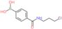 [4-(3-chloropropylcarbamoyl)phenyl]boronic acid