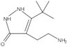 4-(2-Aminoethyl)-5-(1,1-dimethylethyl)-1,2-dihydro-3H-pyrazol-3-one