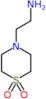 2-(1,1-dioxidothiomorpholin-4-yl)ethanamine