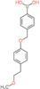 (4-{[4-(2-methoxyethyl)phenoxy]methyl}phenyl)boronic acid