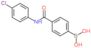 [4-[(4-chlorophenyl)carbamoyl]phenyl]boronic acid
