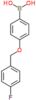 {4-[(4-fluorobenzyl)oxy]phenyl}boronic acid