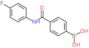 [4-[(4-fluorophenyl)carbamoyl]phenyl]boronic acid