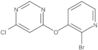 4-[(2-Bromo-3-pyridinyl)oxy]-6-chloropyrimidine