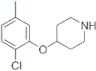 4-(2-Chloro-5-methylphenoxy)piperidine