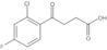 2-Chloro-4-fluoro-γ-oxobenzenebutanoic acid