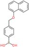 {4-[(naphthalen-1-yloxy)methyl]phenyl}boronic acid