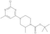 1,1-Dimethylethyl 4-(2-chloro-6-methyl-4-pyrimidinyl)-2-methyl-1-piperazinecarboxylate