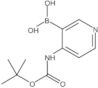 C-(1,1-Dimethylethyl) N-(3-borono-4-pyridinyl)carbamate