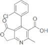 4-(2-Chlorophenyl)-5,7-dihydro-2-methyl-5-oxo-furo[3,4-b]pyridine-3-carboxylic acid
