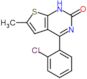 4-(2-chlorophenyl)-6-methyl-1H-thieno[2,3-d]pyrimidin-2-one