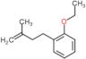 1-ethoxy-2-(3-methylbut-3-enyl)benzene