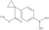 1-Methyl 1-(4-boronophenyl)cyclopropanecarboxylate