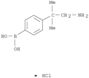 Boronic acid, B-[4-(2-amino-1,1-dimethylethyl)phenyl]-, hydrochloride (1:1)