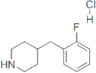 Clorhidrato de 4-(2-fluorobencil)piperidina