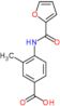 4-[(furan-2-ylcarbonyl)amino]-3-methylbenzoic acid