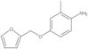 4-(2-Furanylmethoxy)-2-methylbenzenamine