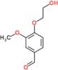 4-(2-hydroxyethoxy)-3-methoxybenzaldehyde