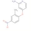 2-Pyridinamine, 4-(2-methyl-4-nitrophenoxy)-