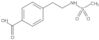 4-[2-[(Methylsulfonyl)amino]ethyl]benzoic acid