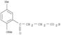 4-(2-methoxy-5-methylphenyl)-4-oxobutanoate