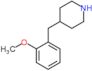 4-[(2-Methoxyphenyl)methyl]piperidine