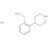 Piperidine, 4-(2-methoxyphenyl)-, hydrochloride (1:1)