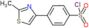4-(2-methyl-1,3-thiazol-4-yl)benzenesulfonyl chloride