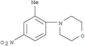 Morpholine,4-(2-methyl-4-nitrophenyl)-