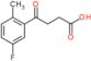 4-(5-fluoro-2-methyl-phenyl)-4-oxo-butanoic acid